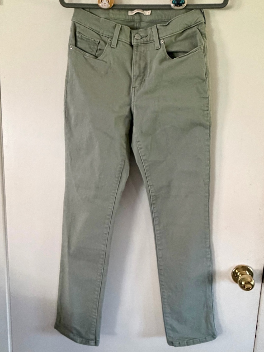 Levi classic straight stretch jean